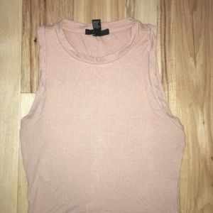 Nude Forever 21 Crop Top